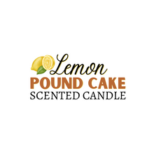 Load image into Gallery viewer, Lemon Pound Cake Scented Candle - logo