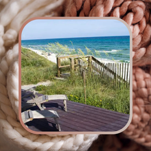 Load image into Gallery viewer, Cashmere on the Coast Scented Candle - graphic