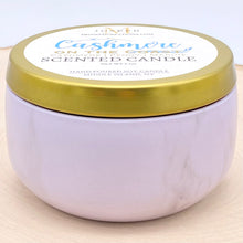Load image into Gallery viewer, Cashmere on the Coast Scented Candle - with lid