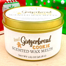 Load image into Gallery viewer, Iced Gingerbread Cookie Scented Wax Melts (Gingerbread Men)