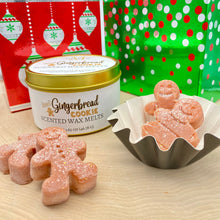 Load image into Gallery viewer, Iced Gingerbread Cookie Scented Wax Melts (Gingerbread Men)