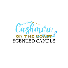 Load image into Gallery viewer, Cashmere on the Coast Scented Candle - logo