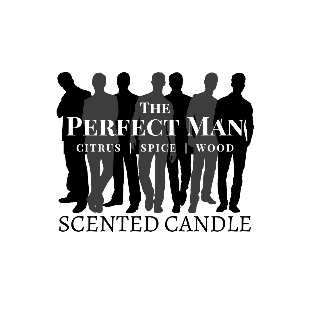 The Perfect Man Scented Candle - logo