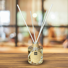 Load image into Gallery viewer, Clear Round Reed Diffuser: White Reeds