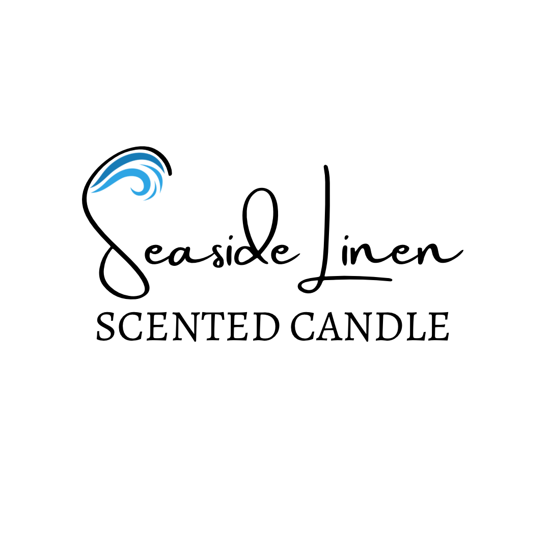 Seaside Linen Scented Candle - logo