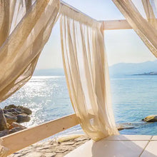 Load image into Gallery viewer, Seaside Linen Scented Candle - graphic