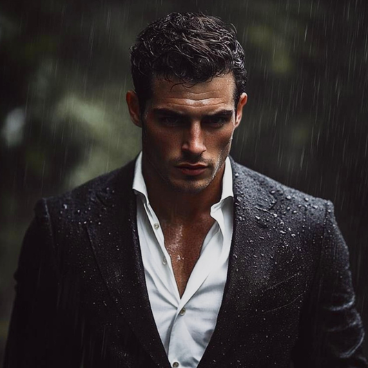 The Perfect Man Scented Candle - graphic