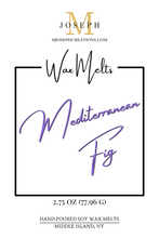 Load image into Gallery viewer, Mediterranean Fig Scented Wax Melts - logo