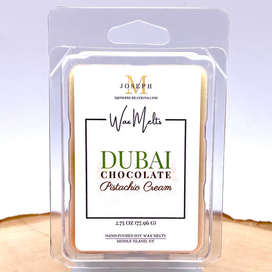 Dubai Chocolate: Pistachio Cream Scented Wax Melts