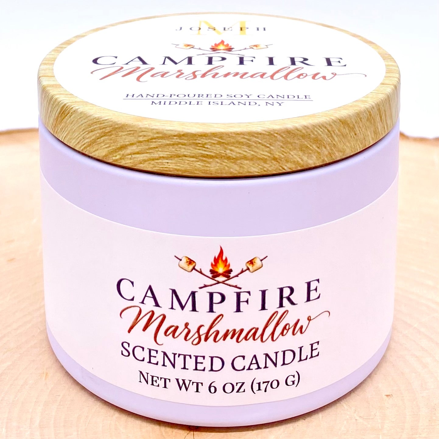 Campfire Marshmallow Scented Candle