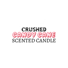 Load image into Gallery viewer, Crushed Candy Cane Scented Candle
