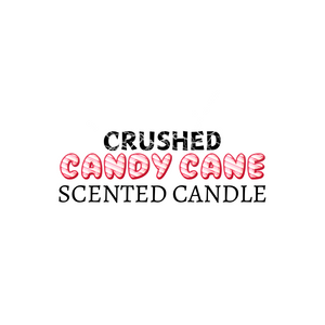 Crushed Candy Cane Scented Candle