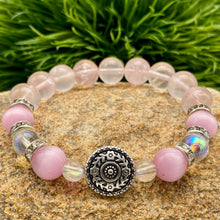 Load image into Gallery viewer, To Mom with Love from Your Daughter: Rose Quartz Bracelets
