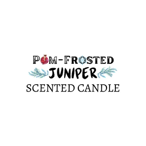Pom-Frosted Juniper Candle (6 oz. net wt.)