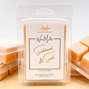 Sandalwood & Suede Scented Wax Melts