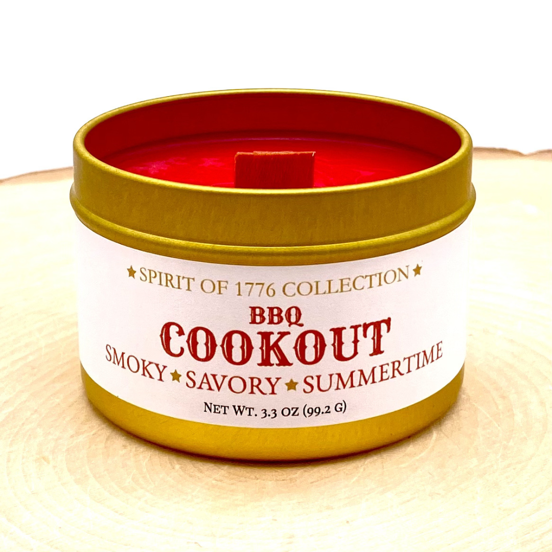 BBQ Cookout: Hickory Smoke Scented Candle
