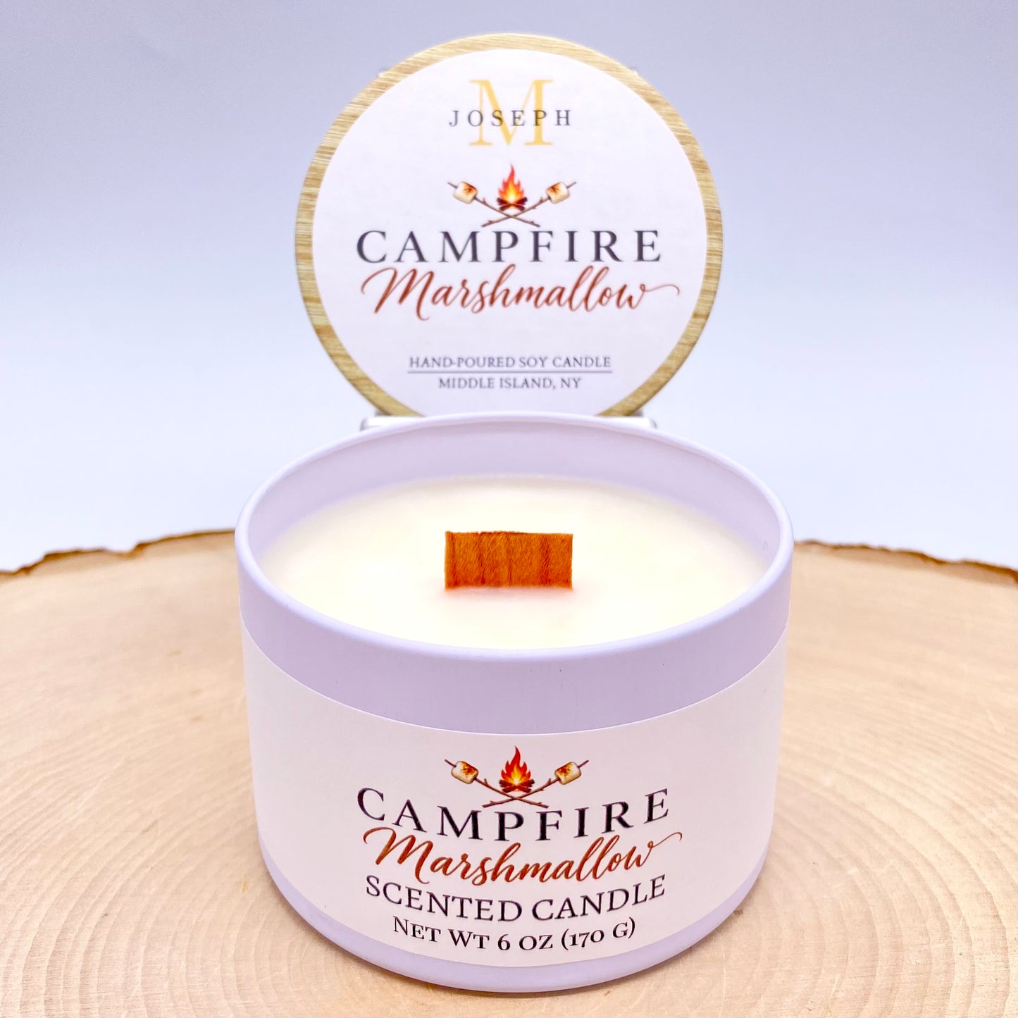 Campfire Marshmallow Scented Candle