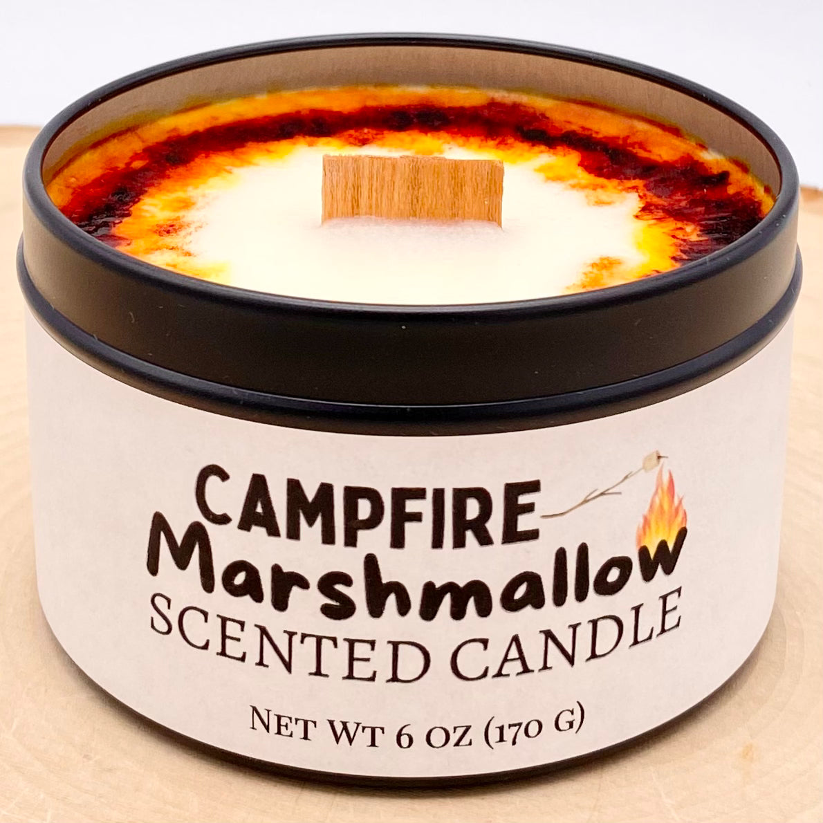 Campfire Marshmallow Scented Candle
