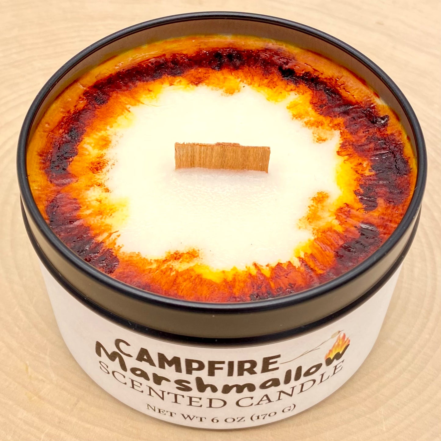 Campfire Marshmallow Scented Candle