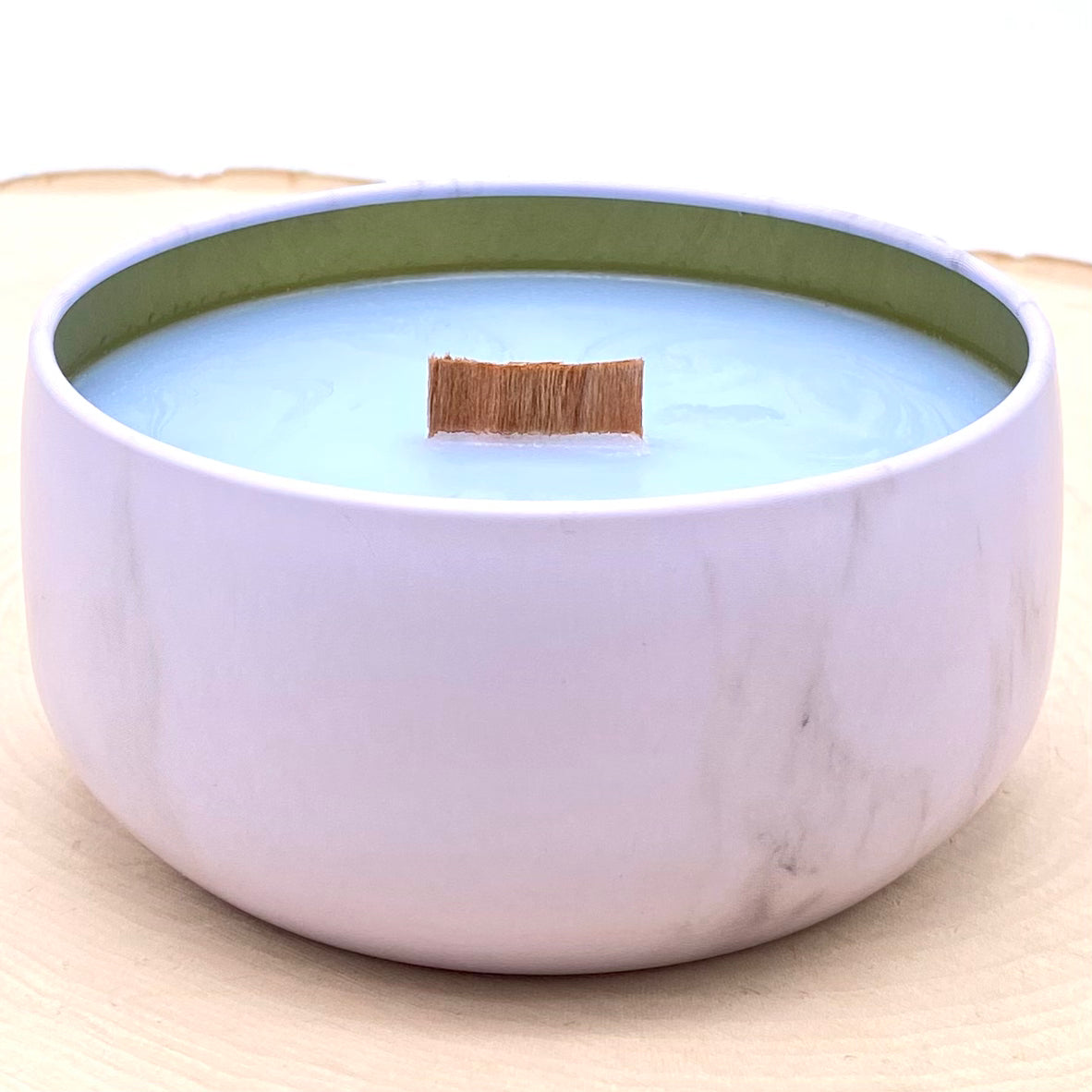 Cashmere on the Coast Scented Candle - top front