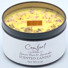 Load image into Gallery viewer, Comfort Prayer Candle (6 oz. net wt.): Lemon Bar &amp; Lavender
