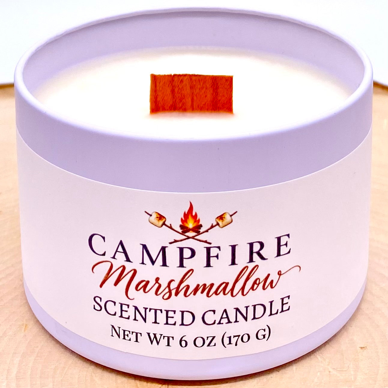 Campfire Marshmallow Scented Candle