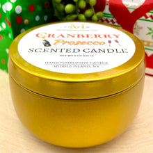 Load image into Gallery viewer, Cranberry Prosecco Scented Candle
