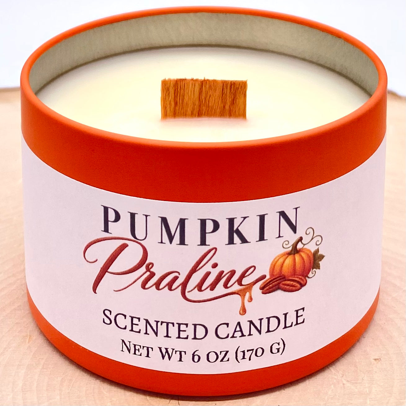 Pumpkin Praline Scented Candle