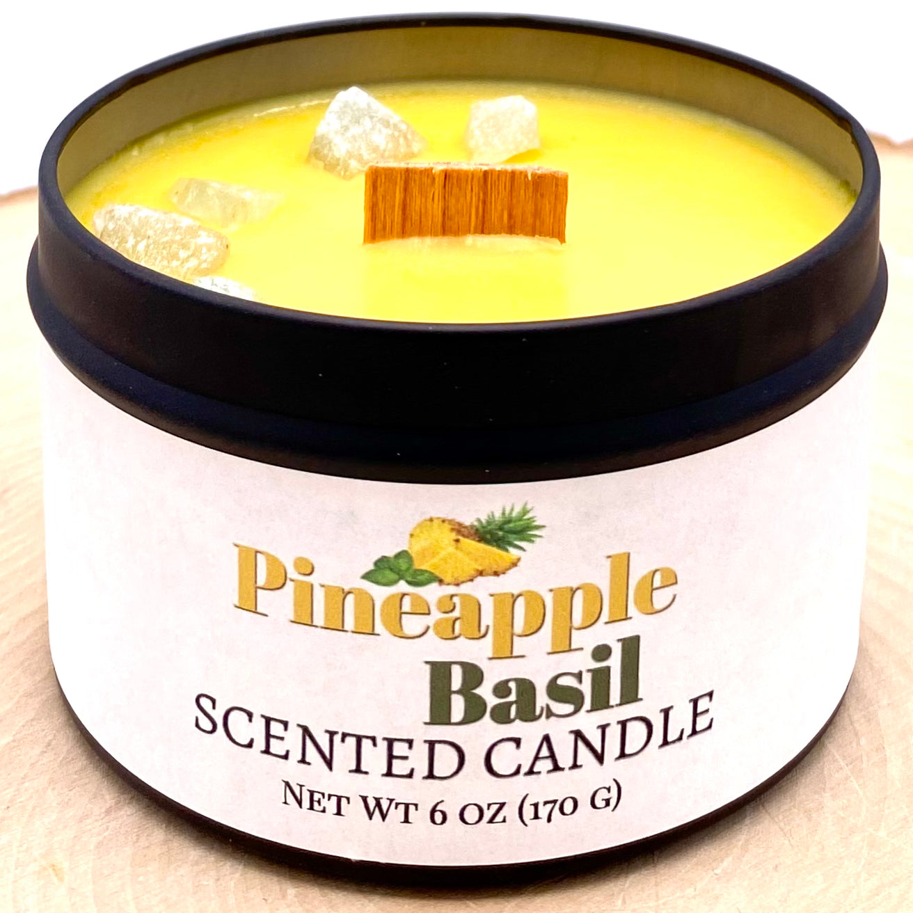 Pineapple Basil Scented Candle