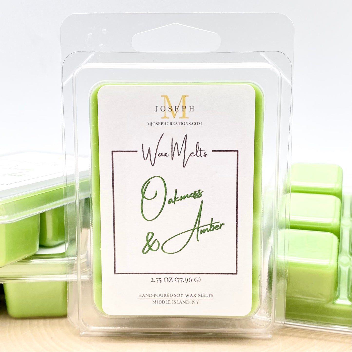Oakmoss & Amber Scented Wax Melts