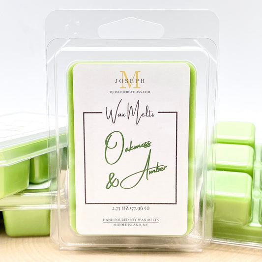 Oakmoss & Amber Scented Wax Melts