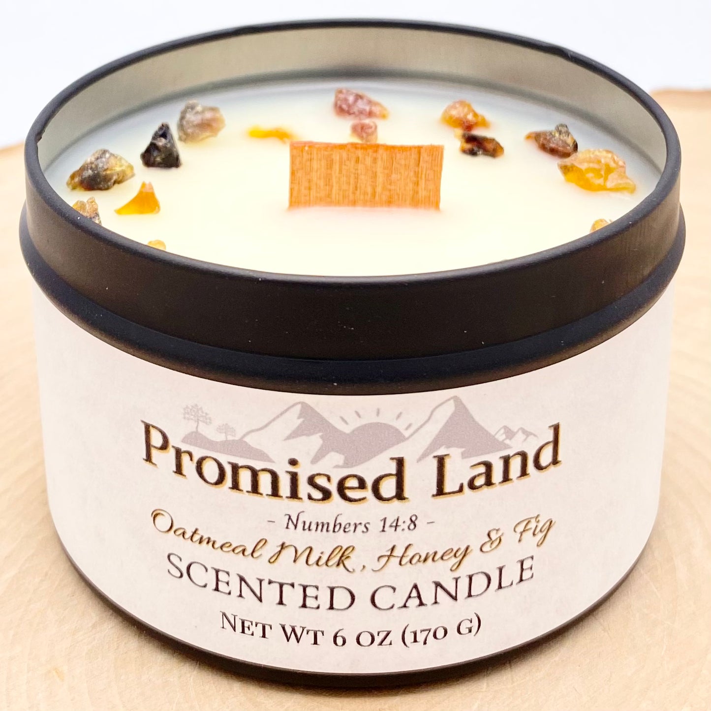 Promised Land: Oatmeal Milk, Honey & Fig Scented Candle