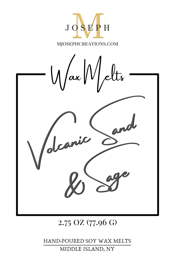 Volcanic Sand & Sage Scented Wax Melts