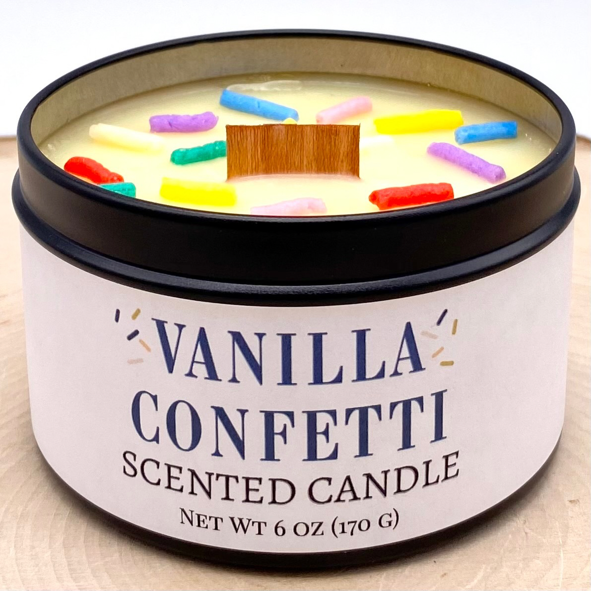 Vanilla Confetti Scented Candle