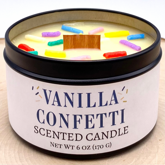 Vanilla Confetti Scented Candle