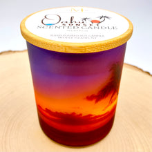 Load image into Gallery viewer, Oahu Sunset Scented Candle - top view
