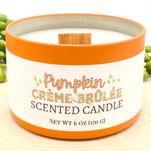 Load image into Gallery viewer, Pumpkin Crème Brûlée Scented Candle
