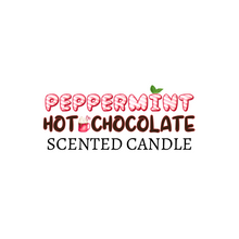 Load image into Gallery viewer, Holiday Scented Candle Three-Pack: Boozy Eggnog, Gingerbread Woods &amp; Peppermint Hot Chocolate
