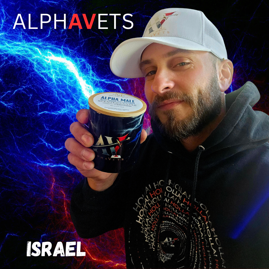 Alpha Male/Female Scented Candle - Israel