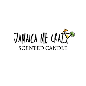 Jamaica Me Crazy Scented Candle -  logo