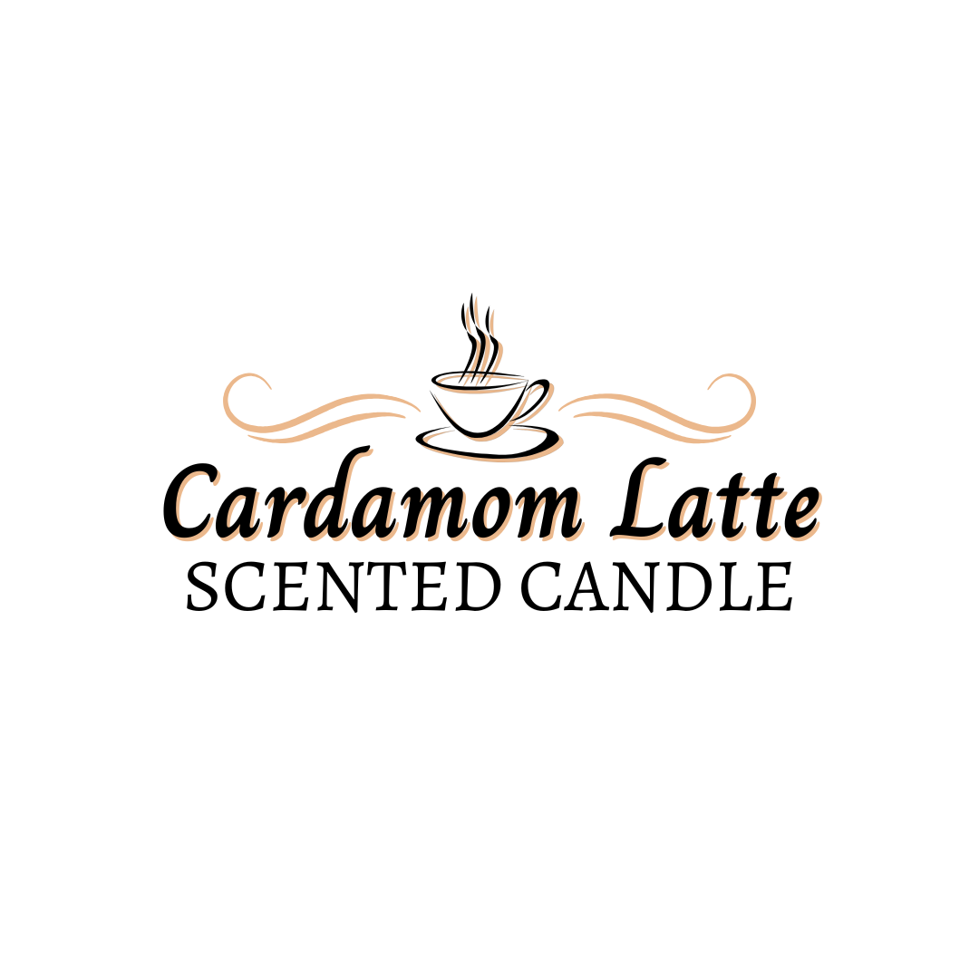 Cardamom Latte Scented Candle - logo