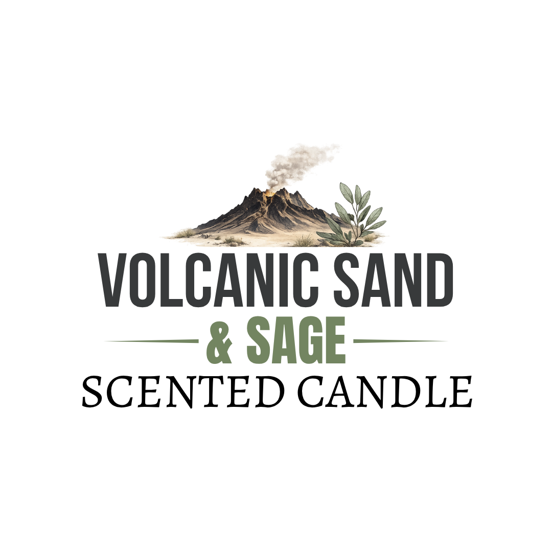 Volcanic Sand & Sage Scented Candle