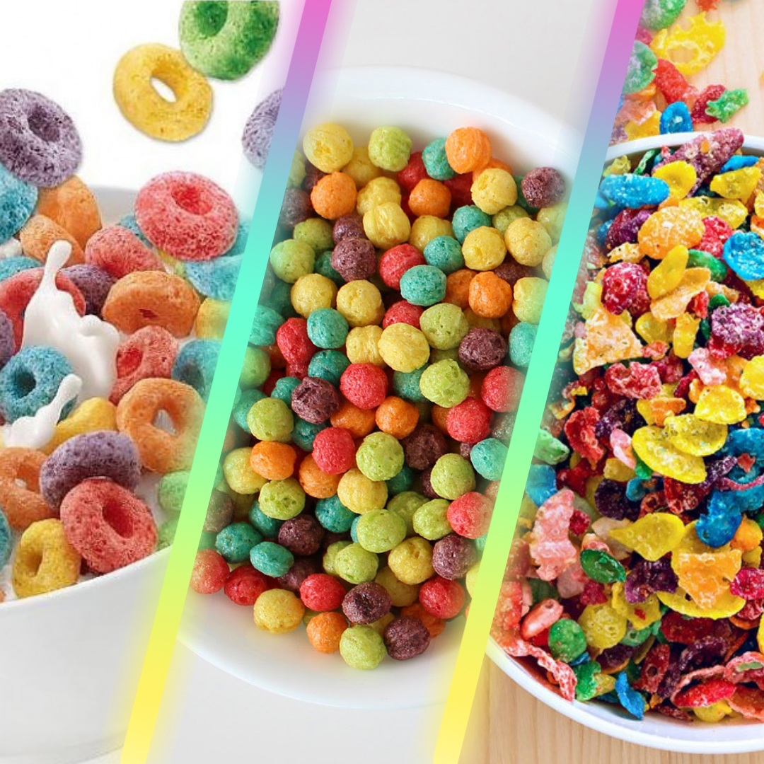 Loops / Fruit Loops, Puffs / Trix & Fruity Pebbles Cereal - Scent Graphic