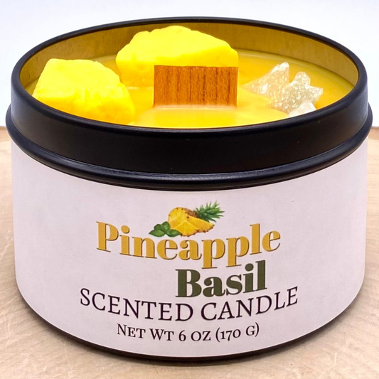 Pineapple Basil Scented Candle