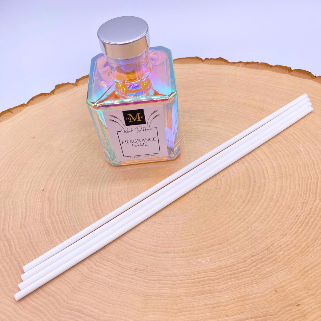 Prism Cube Reed Diffuser: White Reeds