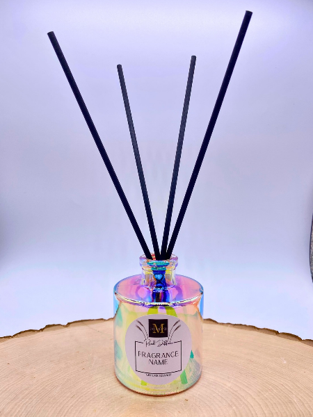 Prism Round Reed Diffuser: Black Reeds