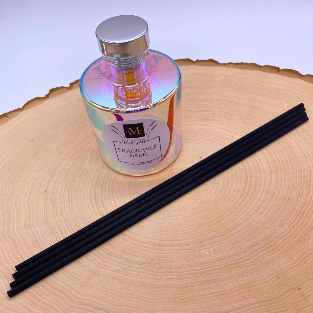 Prism Round Reed Diffuser: Black Reeds
