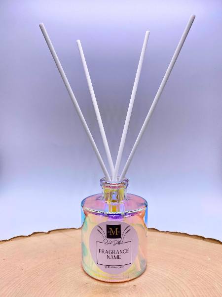 Prism Round Reed Diffuser: White Reeds