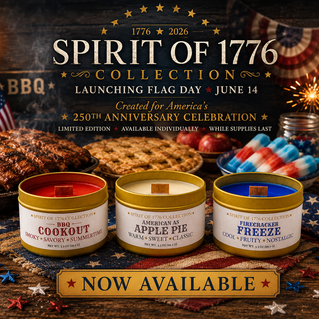 Firecracker Freeze: Ice Pop Scented Candle