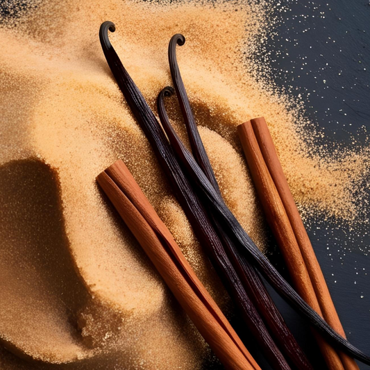 Vanilla Cinnamon Sugar Scented Wax Melts - graphic